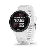 Garmin Forerunner 245 Music, GPS Running Smartwatch with Music and Advanced Dynamics, White | Amazon (US)