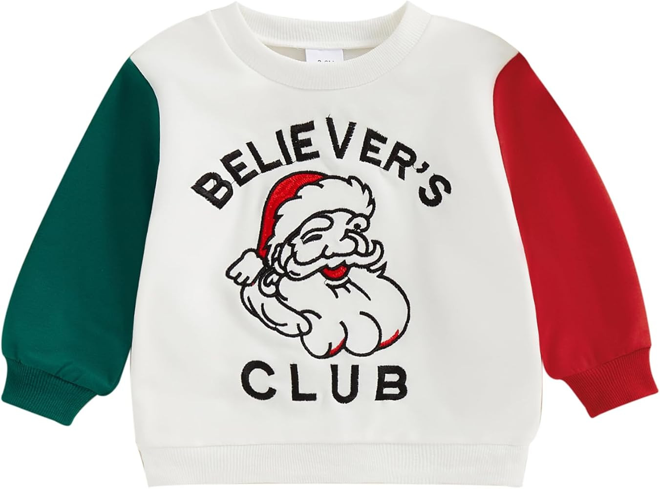 Toddler Baby Boy Girl Christmas Sweatshirt Letter Print Long Sleeve Crewneck Pullover Top Fall Wi... | Amazon (US)