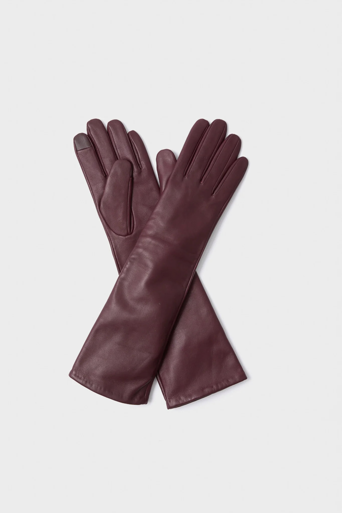 Windsor Wine Long Leather Gloves | Tuckernuck (US)
