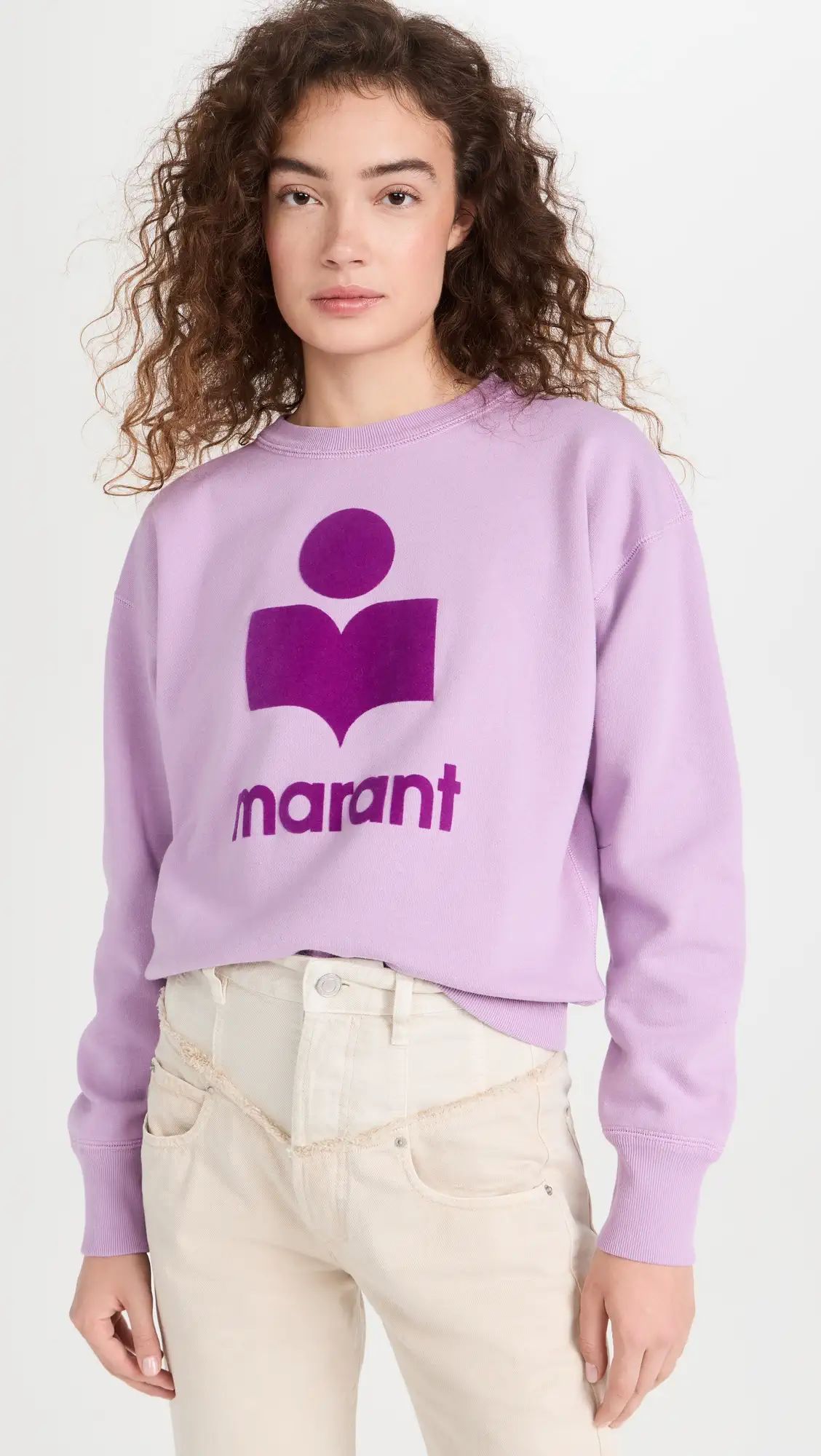 Isabel Marant Étoile Mobyli Logo Sweatshirt | Shopbop | Shopbop