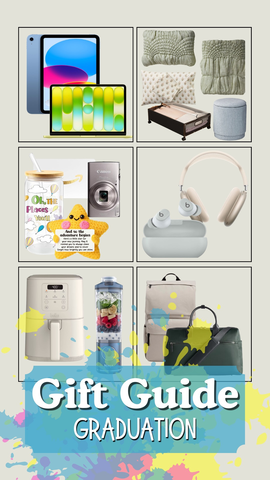 Graduation gift guide. Great transition to college gifts and perfect for the dorm! 



gift guide, graduation gifts, gift ideas, college, dorm room, dorm gifts, college gifts, graduation gift guide, gift inspo, electronics, headphones, travel, camera, amazon finds 

 #LTKmomlife #LTKOver40 #LTKKids