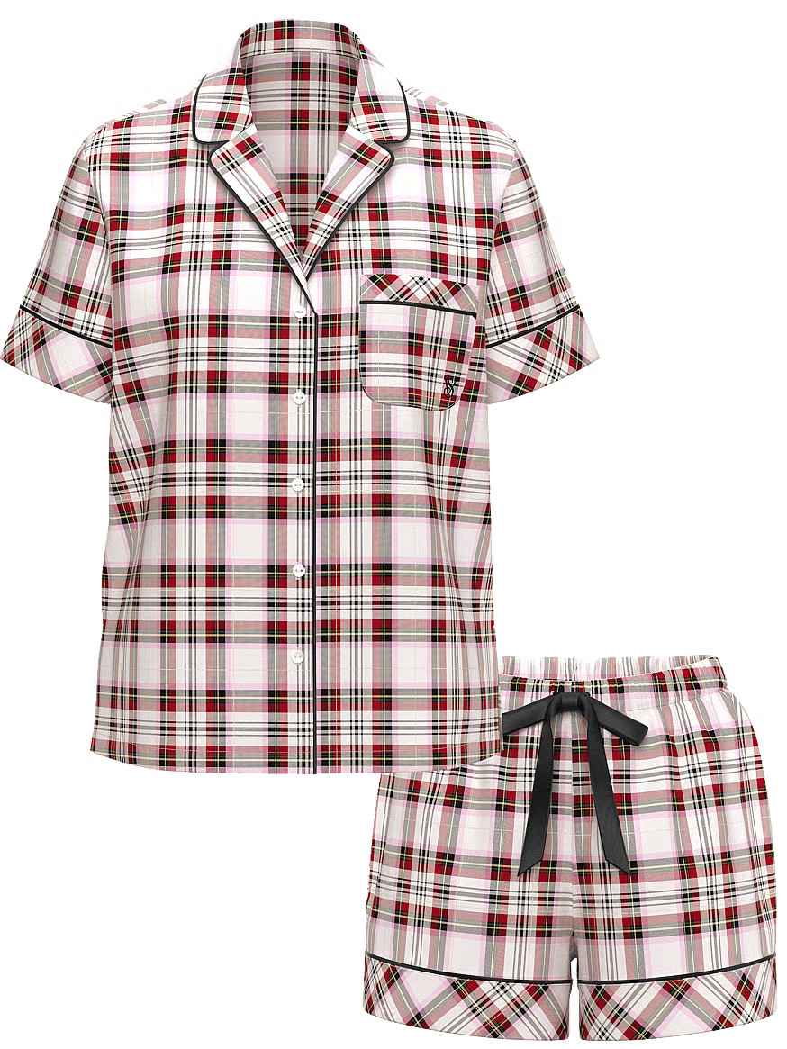 Buy Flannel Short Pajama Set - Order Pajamas Sets online 5000006171 - Victoria's Secret US | Victoria's Secret (US / CA )