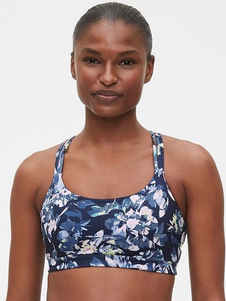 GapFit Eclipse Medium Support Strappy Sports Bra | Gap (US)