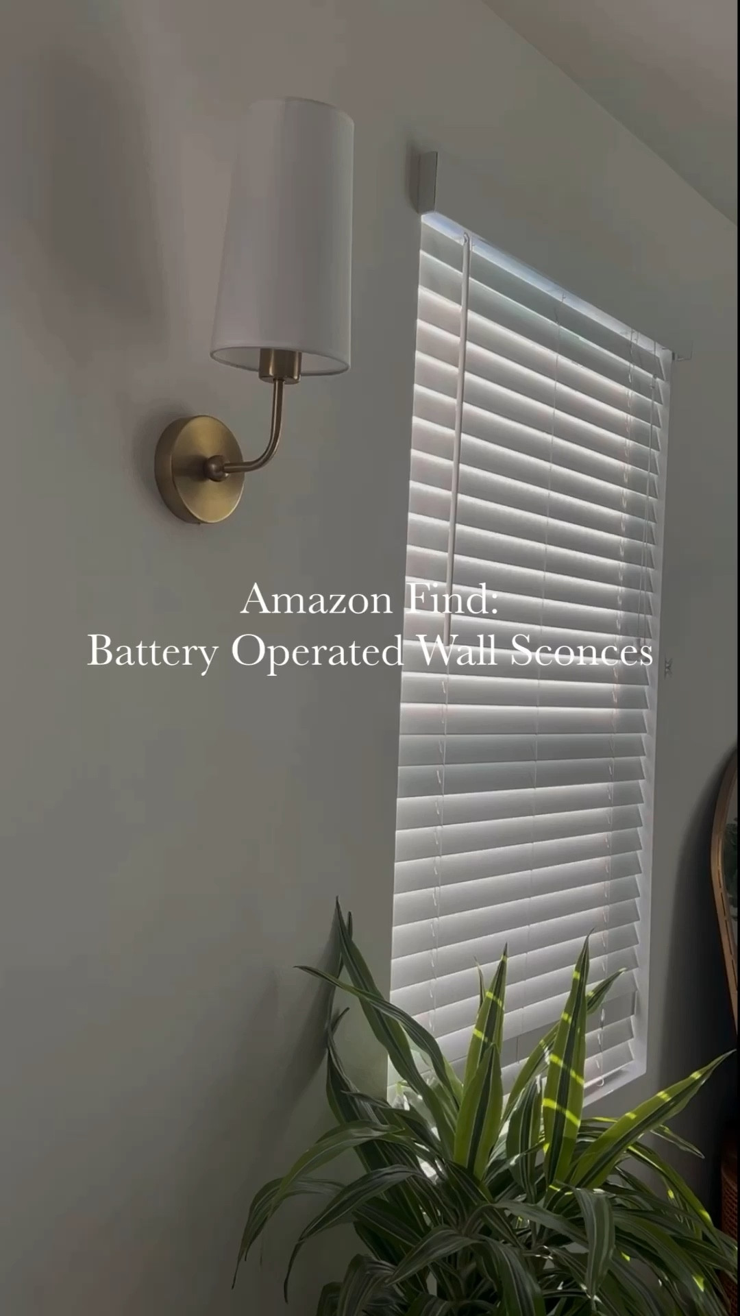 Renter-friendly wall sconces 

#LTKfindsunder100 #LTKsalealert #LTKhome