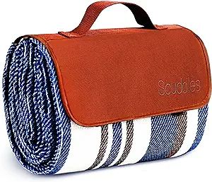 scuddles Extra Large Picnic Blankets Dual Layers Beach Blanket Water-Resistant Outdoor Picnic Mat... | Amazon (US)