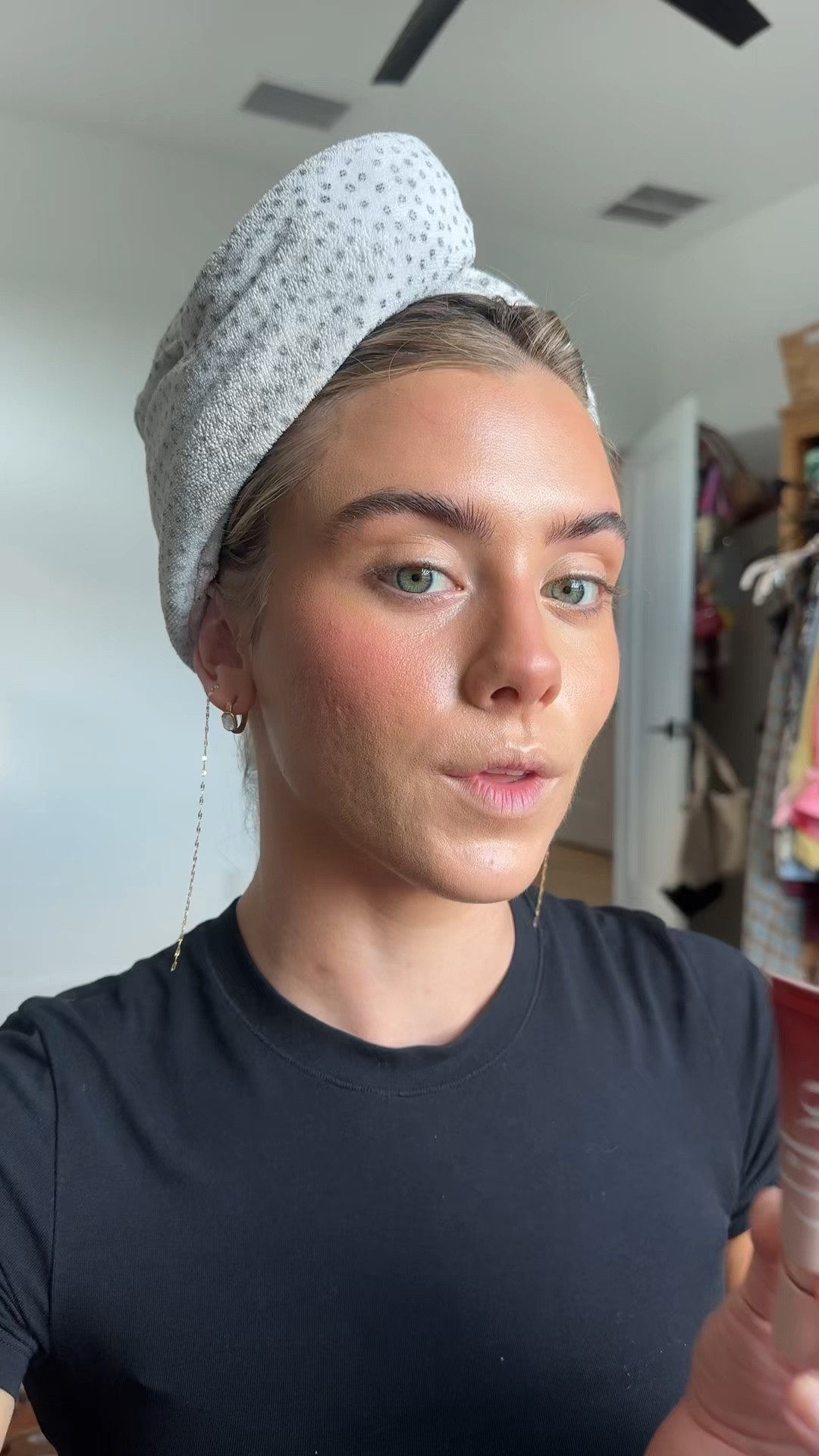 My code is SLOANE. A weightless liquid blush with serious pigment and a soft-stain finish. Cool Blush Serum Cheek Tint delivers buildable payoff—from a natural flush to bold color—with just a drop. Powered by squalane, hyaluronic acid, and hibiscus extract, it blends seamlessly into skin for a “just-pinched” look that stays put. The cooling metal tip delivers a unique swipe of color that looks more like skin and less like effort.

Shade Descriptions:
 
Cool Girl - Midtone Rose
Summer Girl - Bright Coral
Moody Girl - Bronzed Terracotta
Lover Girl - Warm Berry @dibsbeauty          @ulta

#LTKgrwm #LTKselfcare #LTKBeauty