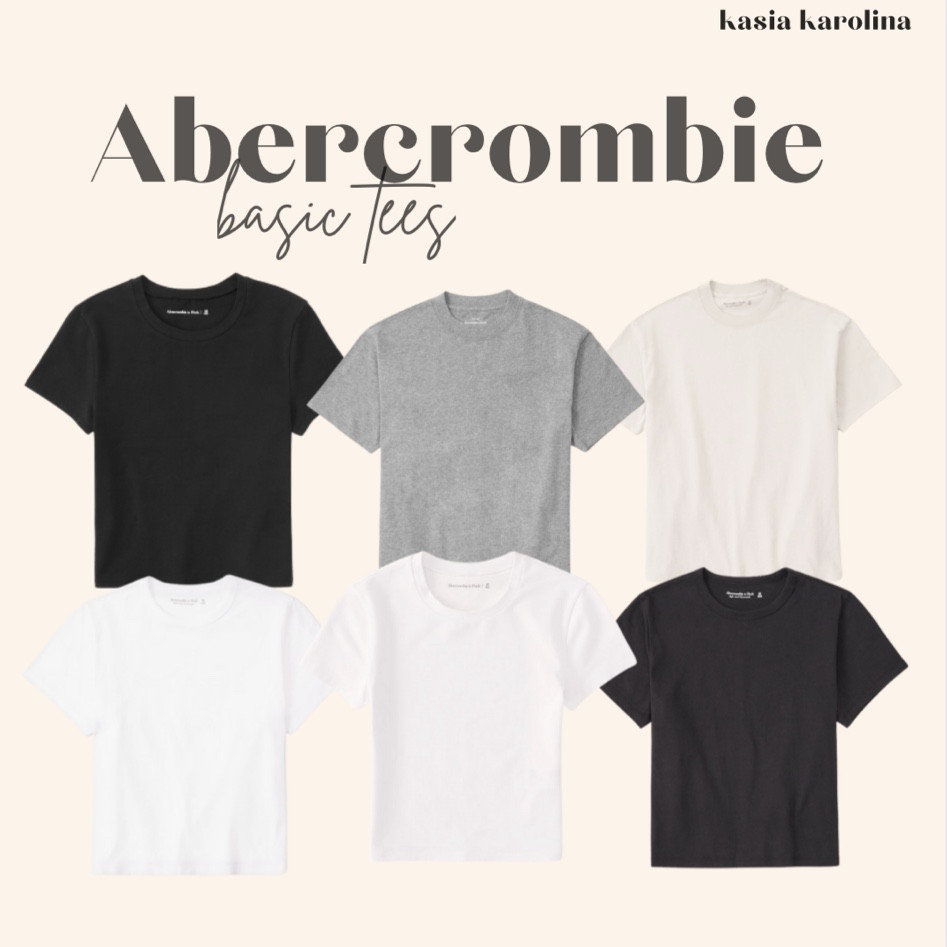 The best basic tees from Abercrombie 

#LTKsalealert #LTKstyletip