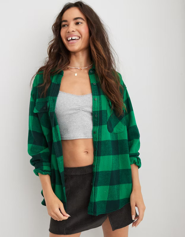 Aerie LumberJane Flannel Shirt | Aerie