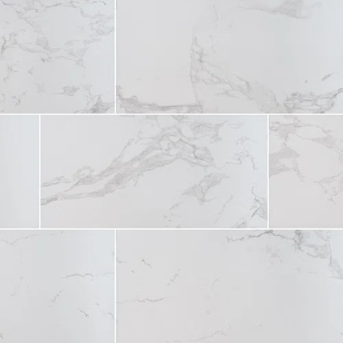Statuario 12" x 24" Porcelain Marble Look Wall & Floor Tile | Wayfair North America