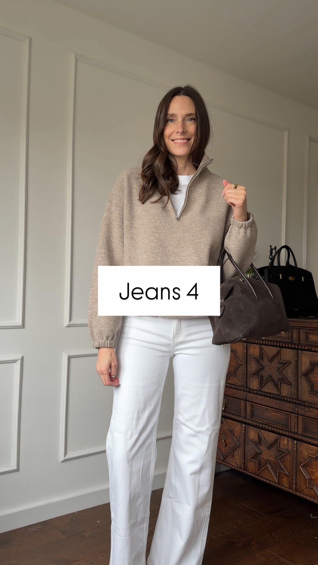 I’m wearing a UK 8 in the jeans and a small in the t-shirt and jumper  

#LTKootd #LTKgrwm #LTKOver40