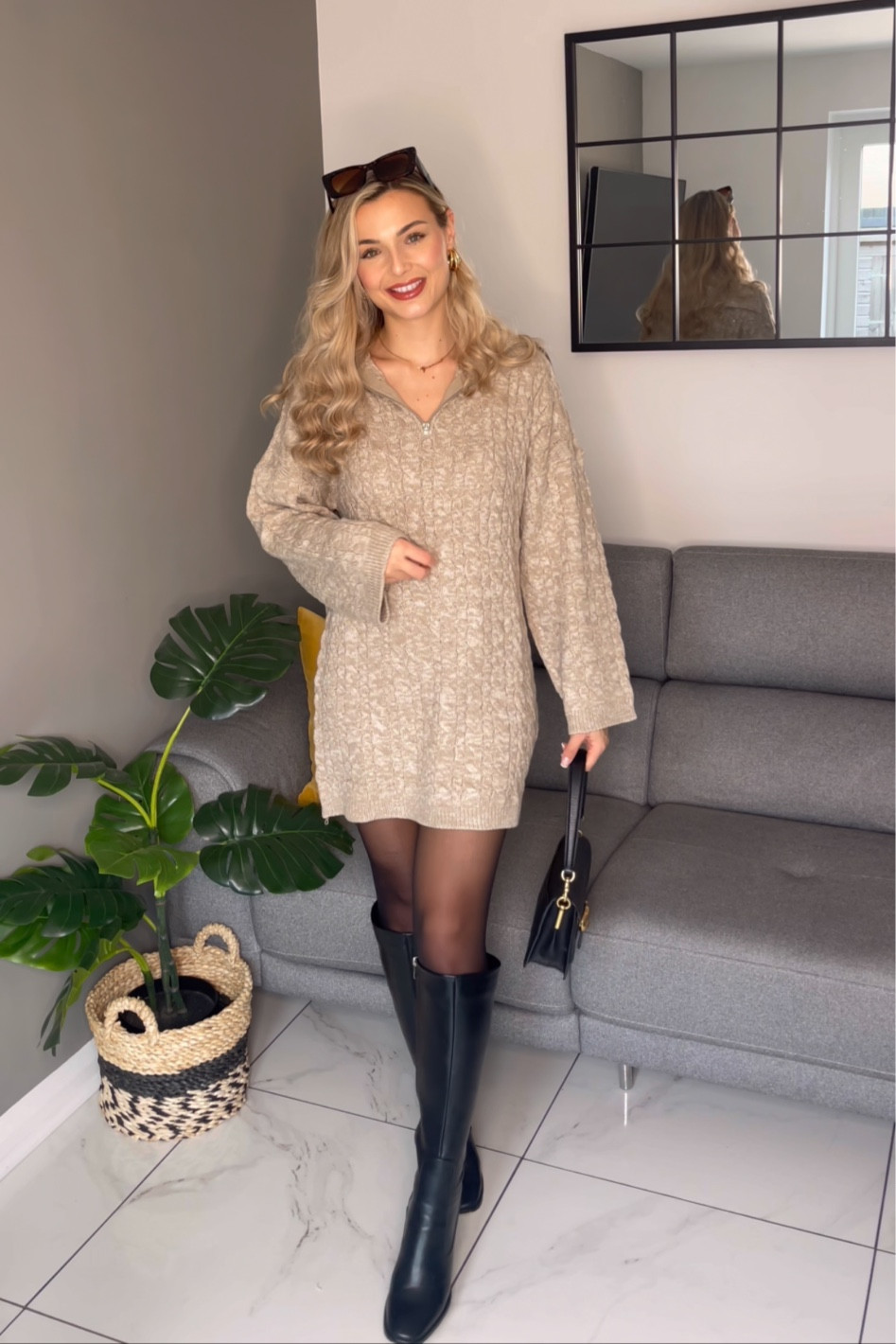 Knit dress ootd

#LTKbeauty #LTKstyletip #LTKU