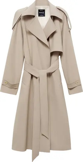 MANGO Wanna Oversize Trench Coat | Nordstrom | Nordstrom