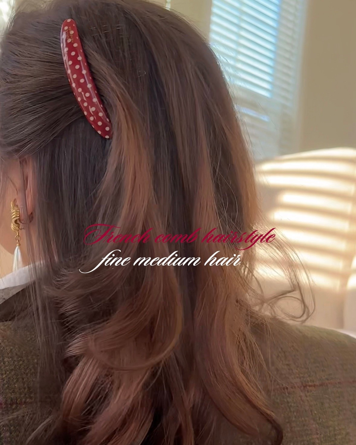 French comb hairstyle 

#LTKFindsUnder50 #LTKBeauty