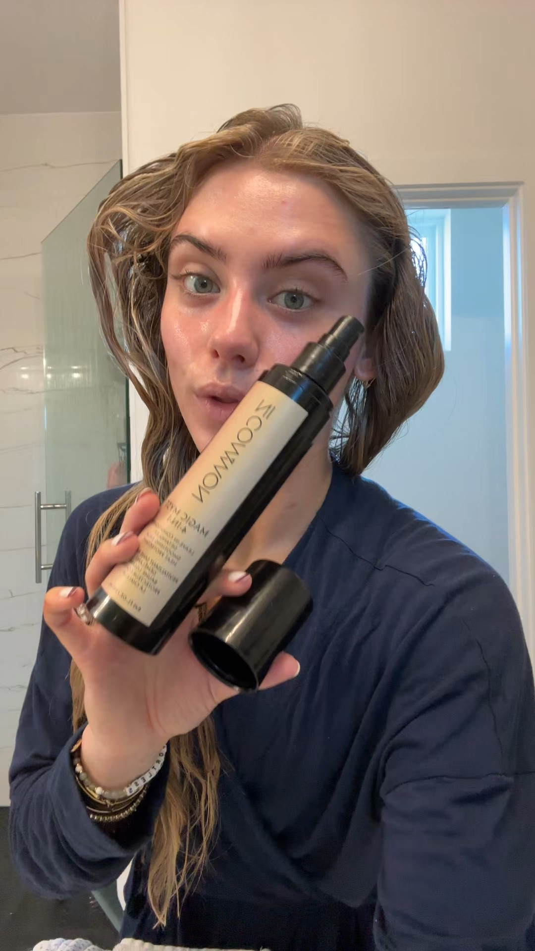 Code is SLOANE. Just a few spritzes on wet or dry hair act as: 

1) Leave-In Conditioner: Silk Protein + Avocado Oil repair weakened hair fibers from within, while a vitamin-rich infusion strengthens hair + mends split ends.

2) Detangler: Seals + smooths cuticles, allowing for snag-free combing + brushing.

3) Anti-Frizz Smoothing Balm: Hyaluronic Acid Time-Release Moisture Technology provides all-day hydration to calm frizz, static + flyaways, while locking in shape + shine.

4) Heat Protectant: Creates a protective barrier around the sealed cuticle to combat damage caused by heat styling, harmful UVA/UVB rays + high-mineral-content waters

#LTKCyberWeek #LTKBeauty #LTKgrwm