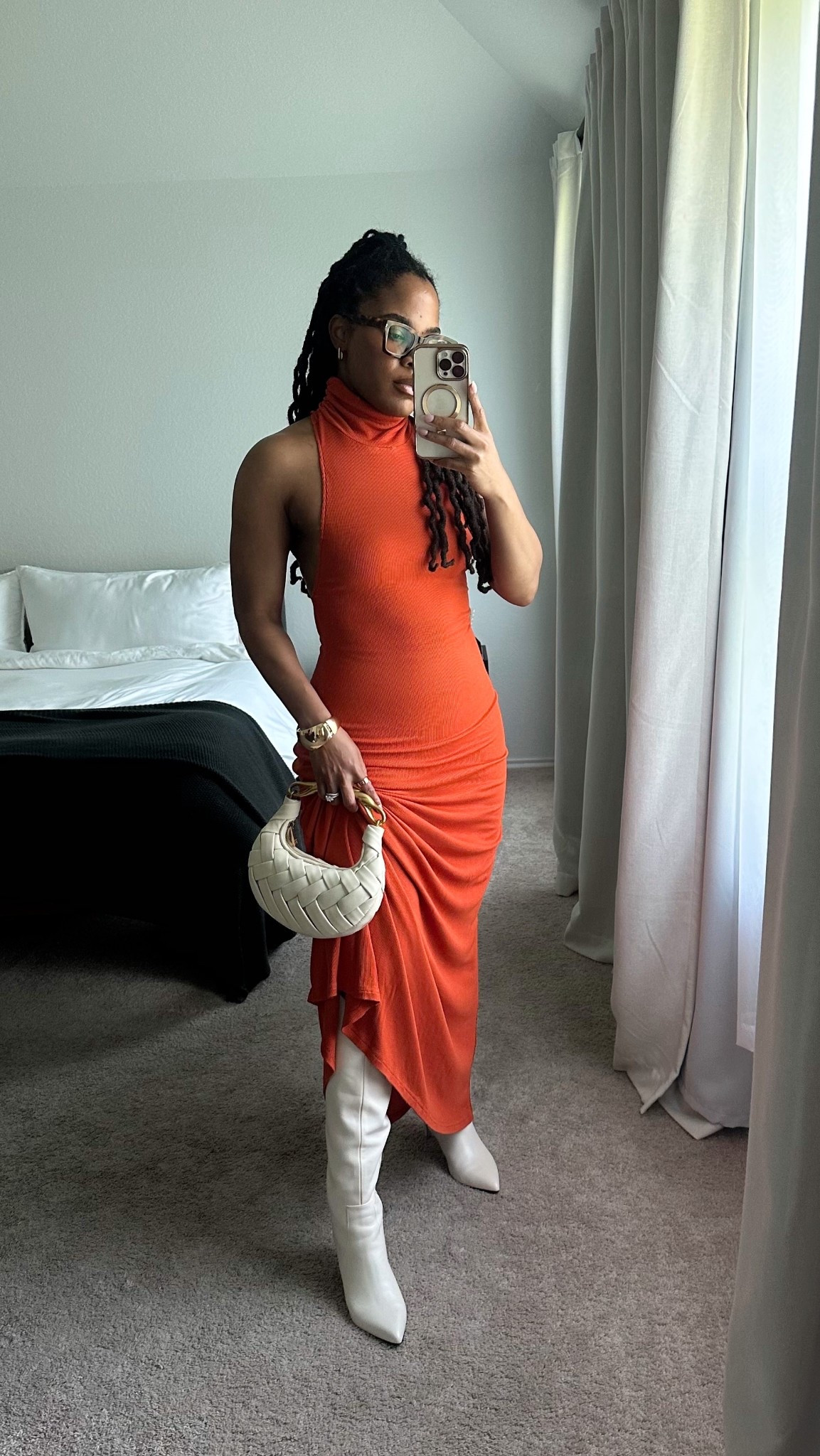 Fall outfits | maxi dress | white boots outfit

#LTKFindsUnder100 #LTKShoeCrush #LTKItBag