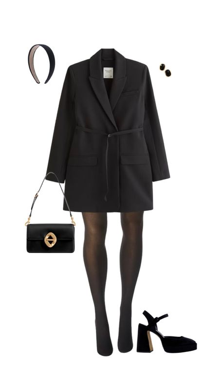 Styling my DUB X Vince collection! Blazer dress and tights is such an elevated look.

#LTKshoecrush #LTKstyletip #LTKworkwear