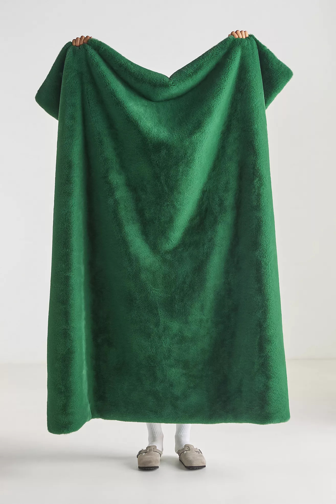 The Sophie Faux-Fur Throw Blanket | Anthropologie (US)