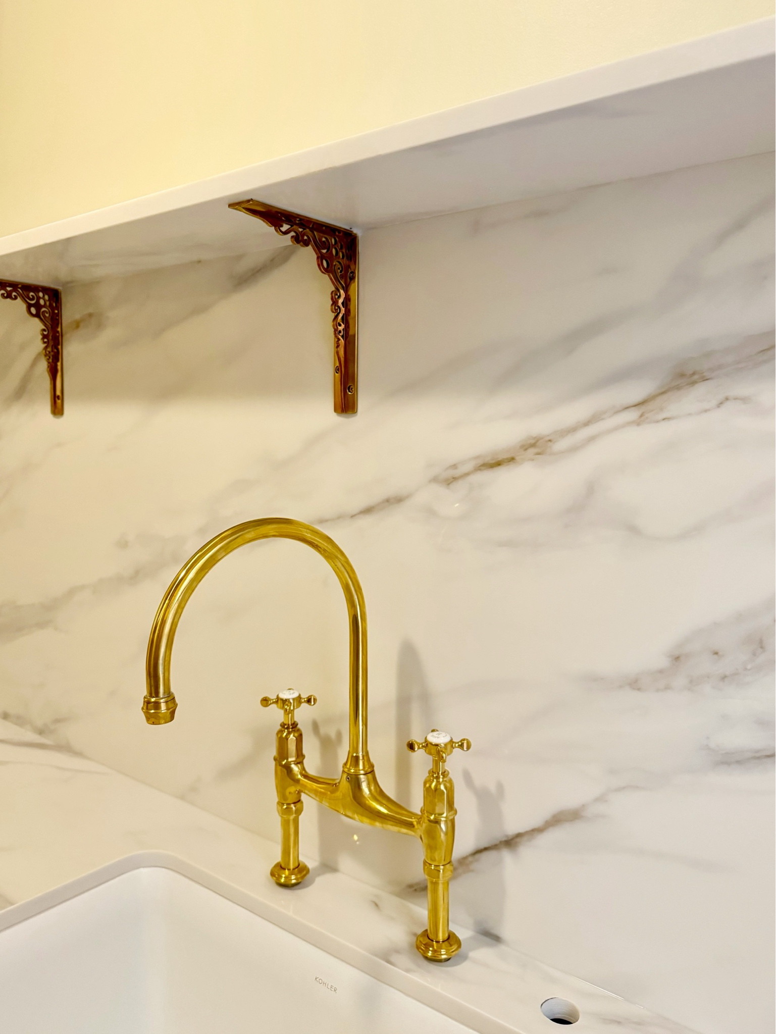 Kitchen details! Mine are from deVOL Kitchens but linked similar & more budget friendly pieces. 

#LTKHome