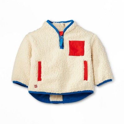Baby Adaptive Contrast Pocket Sherpa Jacket - LEGO® Collection x Target Cream | Target