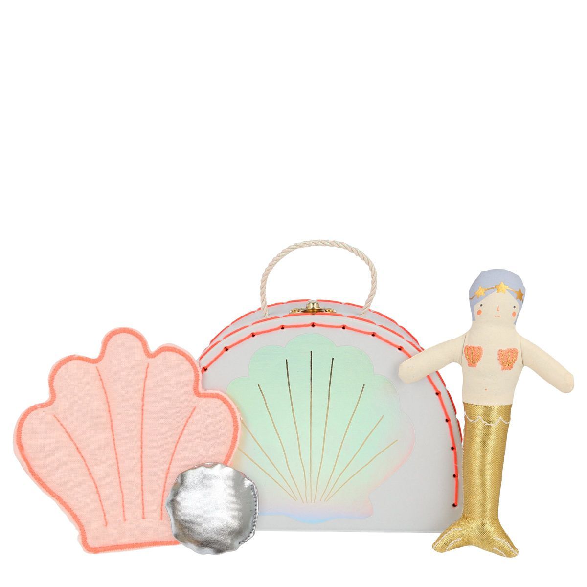Meri Meri Mermaid Mini Suitcase Doll (Pack of 1) | Target