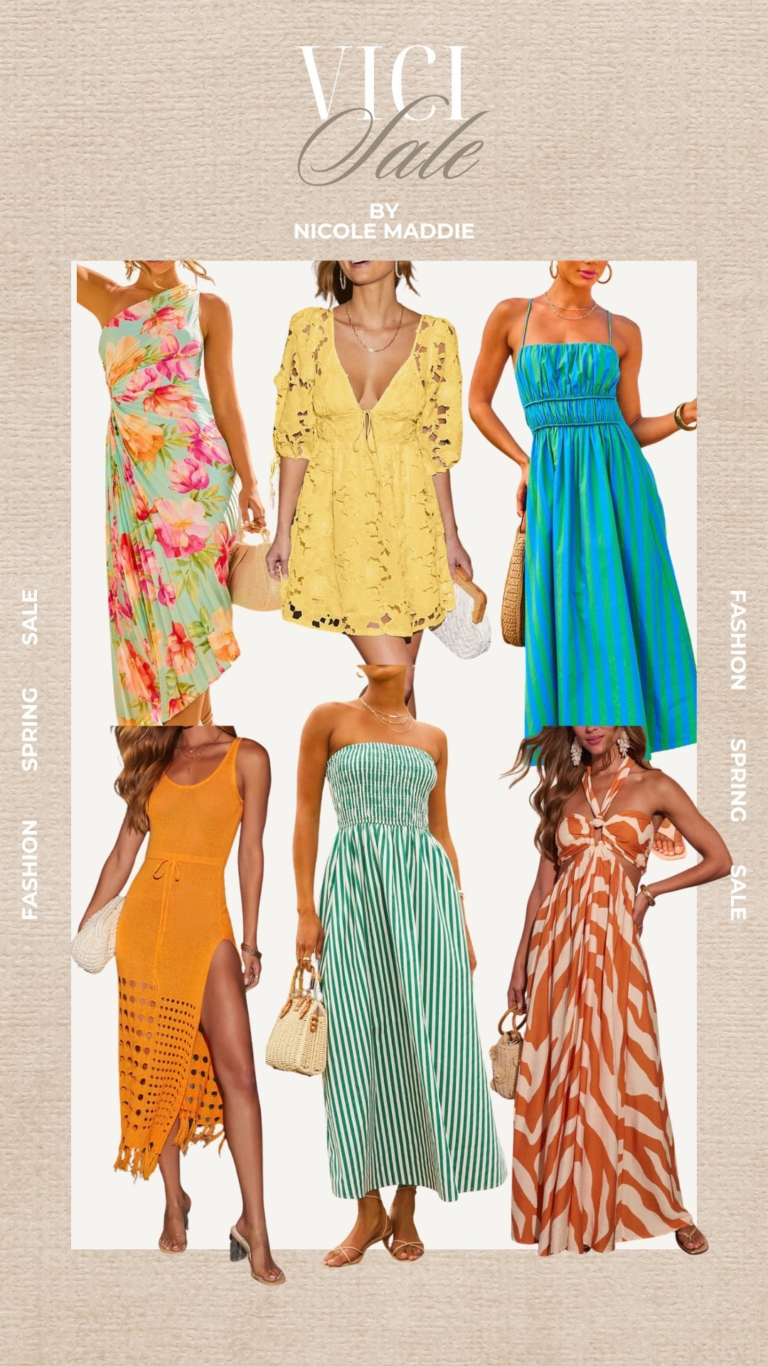 Vici Sale Spring Summer Dresses
Use Code: SAVE25 

#LTKMidsize #LTKSaleAlert #LTKootd