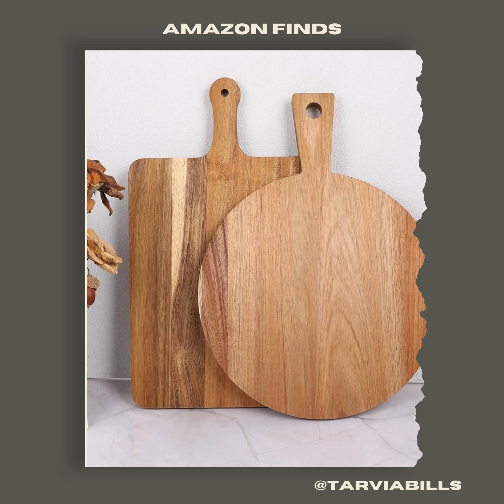 Chop, serve, style 🪵✨
This 2-pc wood board set does it all….kitchen to table.

#KitchenEssentials #CuttingBoardGoals #WoodAccents #ServewareStyle #FunctionalDecor #AmazonFinds #RusticVibes #ChicKitchen