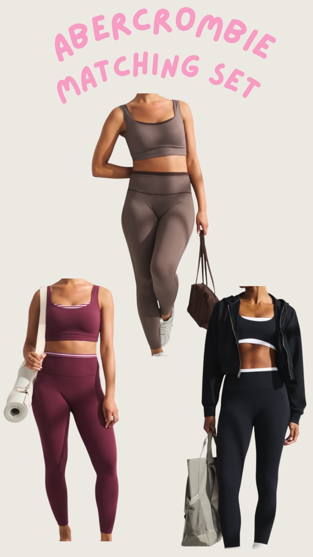 Love these sets from Abercrombie and they’re 20% off rn!

#LTKootd #LTKActive #LTKSaleAlert