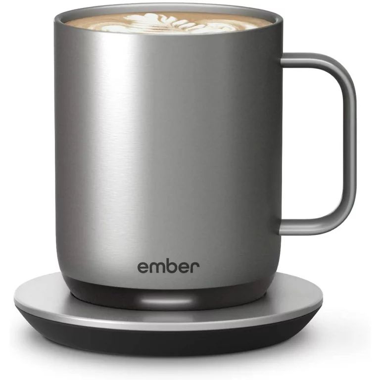 Ember Temperature Control Smart Mug 2, 10 oz, Stainless Steel, 1.5-hr Battery Life - App Controll... | Walmart (US)