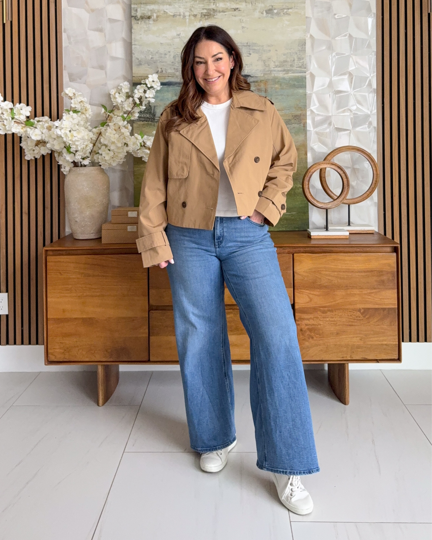 Abercrombie Cropped Trench for Spring 

 

#LTKSeasonal #LTKOver40 #LTKMidsize