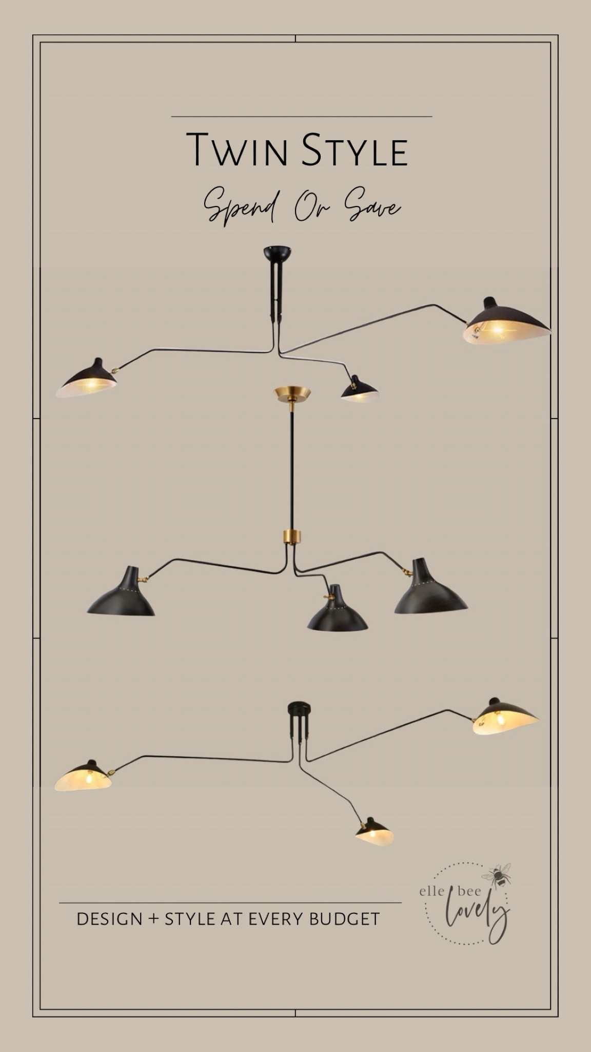 Twin Style Tuesday with one of my favorite new additions to our living room - the 3 arm chandelier! 

#LTKhome