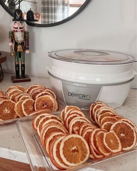 PRESTO! I love the naturally elegant look of dehydrated oranges and it was so easy to refresh my orange supply with this dehydrator from Amazon! 🍊🎄✨ #CitrusChristmas #DIYDecor #HolidayCrafting

#LTKSeasonal #LTKhome #LTKHoliday