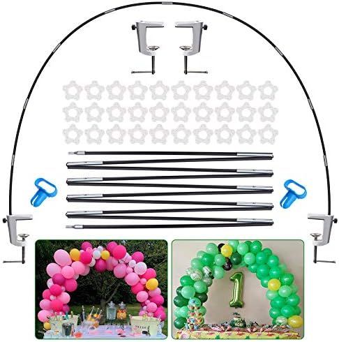 HeyMate Table Balloon Arch Kit 13Ft Adjustable and Reusable Balloon Arch Stand Set with Superior ... | Amazon (US)