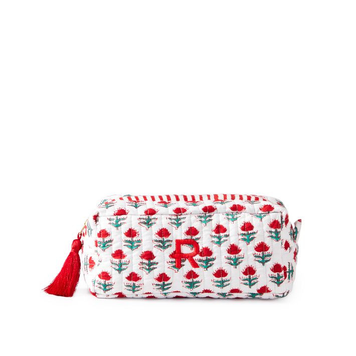 Block Print Travel Pouch | Mark and Graham