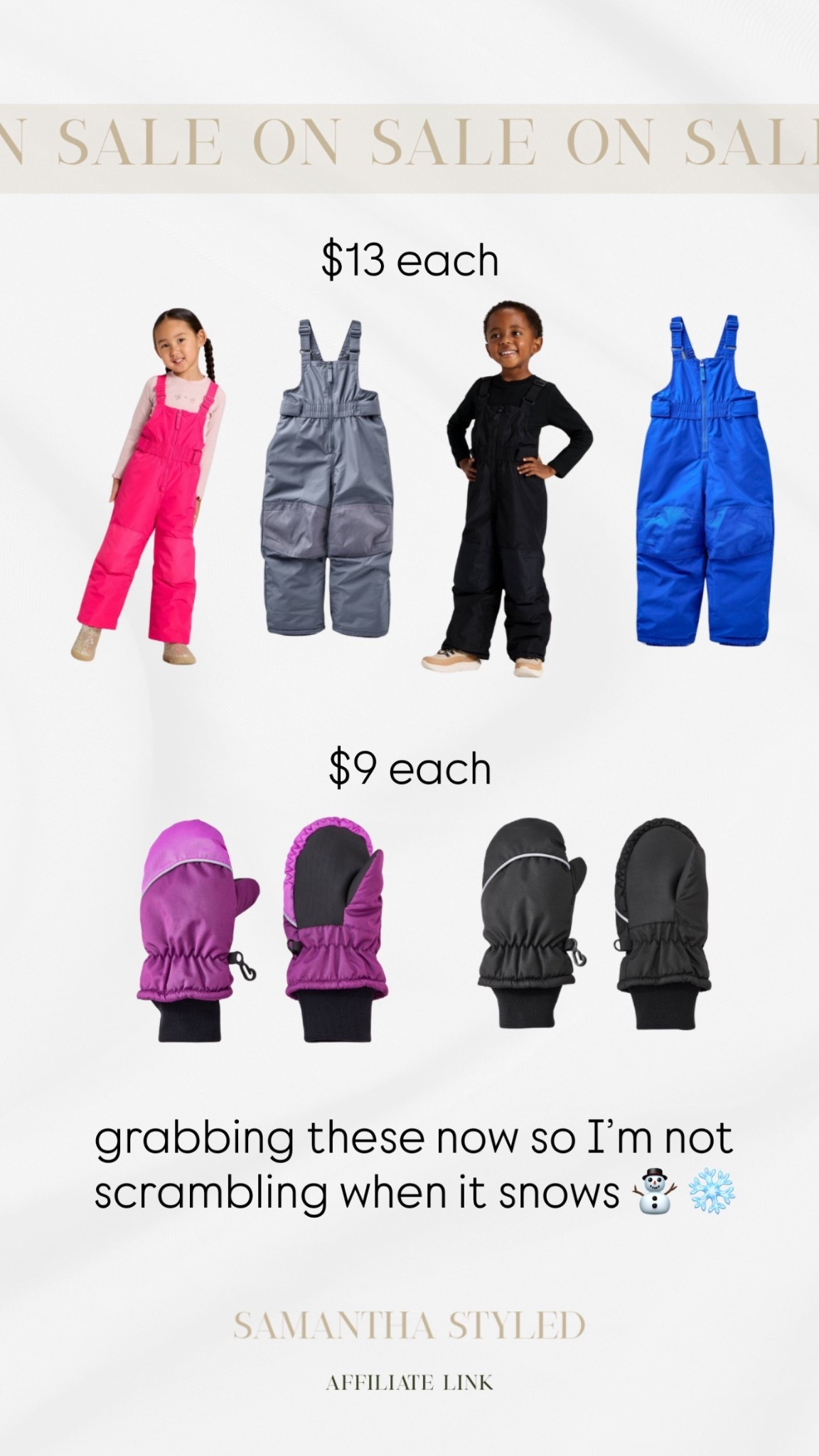 Don’t be unprepared! Grab these while they’re on sale so your toddler is ready for the snow ⛄️ 

#LTKBaby #LTKKids #LTKCyberWeek