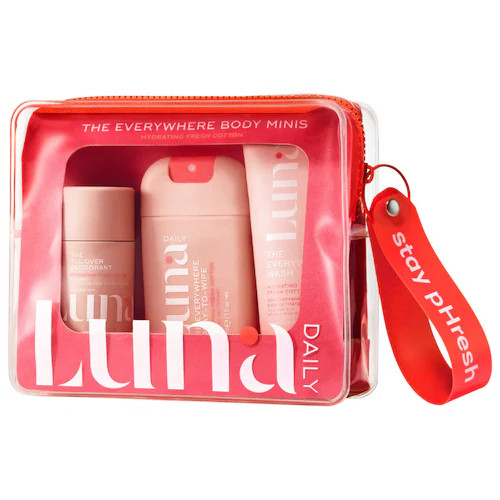 The Hydrating Everywhere Body Minis Kit - 3 step microbiome + pH-balancing body care routine | Sephora (US)