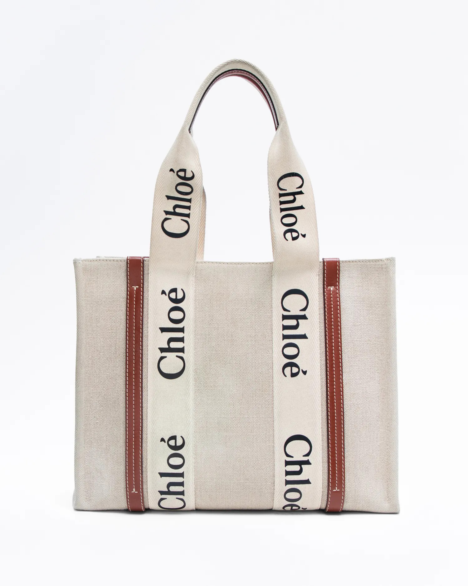 Canvas Medium Woody Tote | Vivrelle