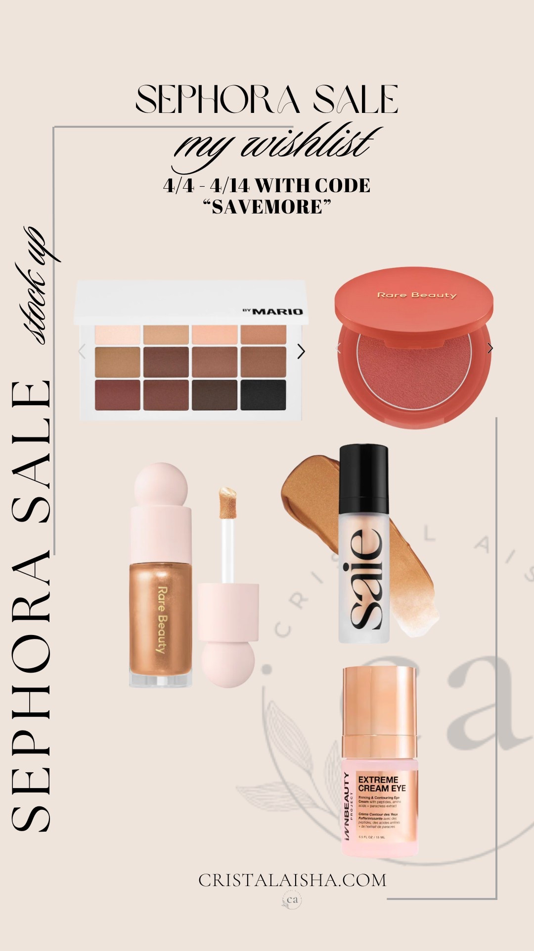 My Sephora sale wishlist! 

#LTKFindsUnder50 #LTKBeauty #LTKSaleAlert