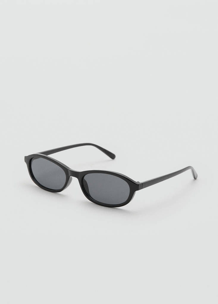 Semi-transparent frame sunglasses black - Woman - One size - MANGO | Mango (US/MX/AU)