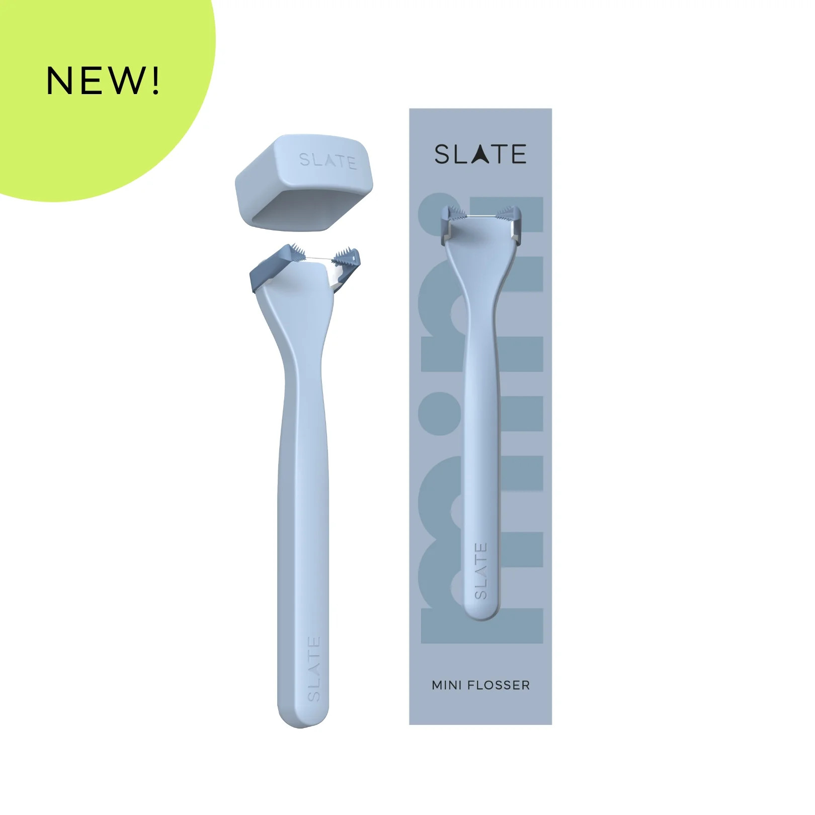 Slate Mini Flosser - BLUE | Slate Flosser