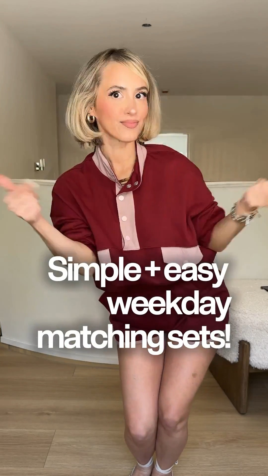 Simple, easy & CUTE weekday matching sets 😍 bc we can be busy mommas & women but we can also feel & look cutesieeee 🤗💋

Wearing small in all these sets! Ugh I have these on regular rotation 👏🏼💫

#LTKootd #LTKmomlife #LTKU