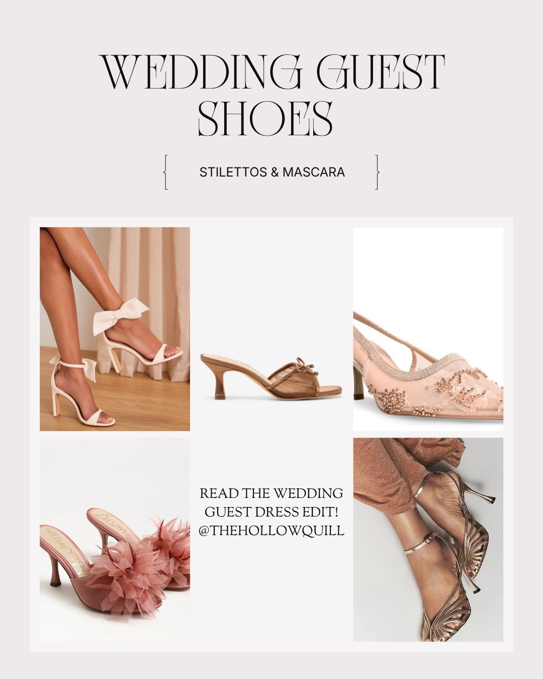 Stepping into wedding season like we RSVP’d yes to style and comfort 💍✨

From soft romantic bows to barely-there metallics and statement florals—these wedding guest heels are doing all the talking so your outfit doesn’t have to try so hard. Whether you’re dancing all night or making an entrance worth remembering, these picks balance elegance, comfort, and just enough drama.

Shop my favorite wedding guest shoes now on LTK—because the dress may get the attention, but the shoes seal the deal. 👠

#LTKStyle #WeddingGuestStyle #WeddingSeason #HeelsOfTheDay #Over40Style #ElegantStyle #SpringWeddingStyle #SummerWeddingGuest #LTKFinds #StilettosAndMascara

#LTKOver40 #LTKMothersDay #LTKWedding