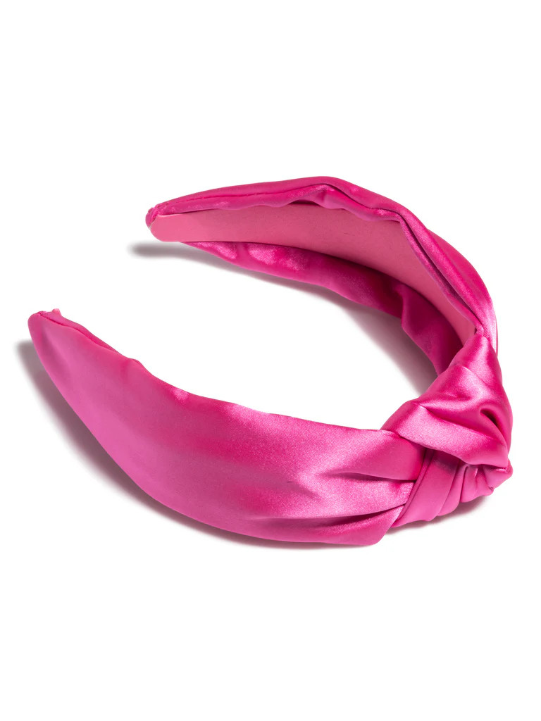 Shiraleah Satin Knotted Headband, Pink | Shiraleah