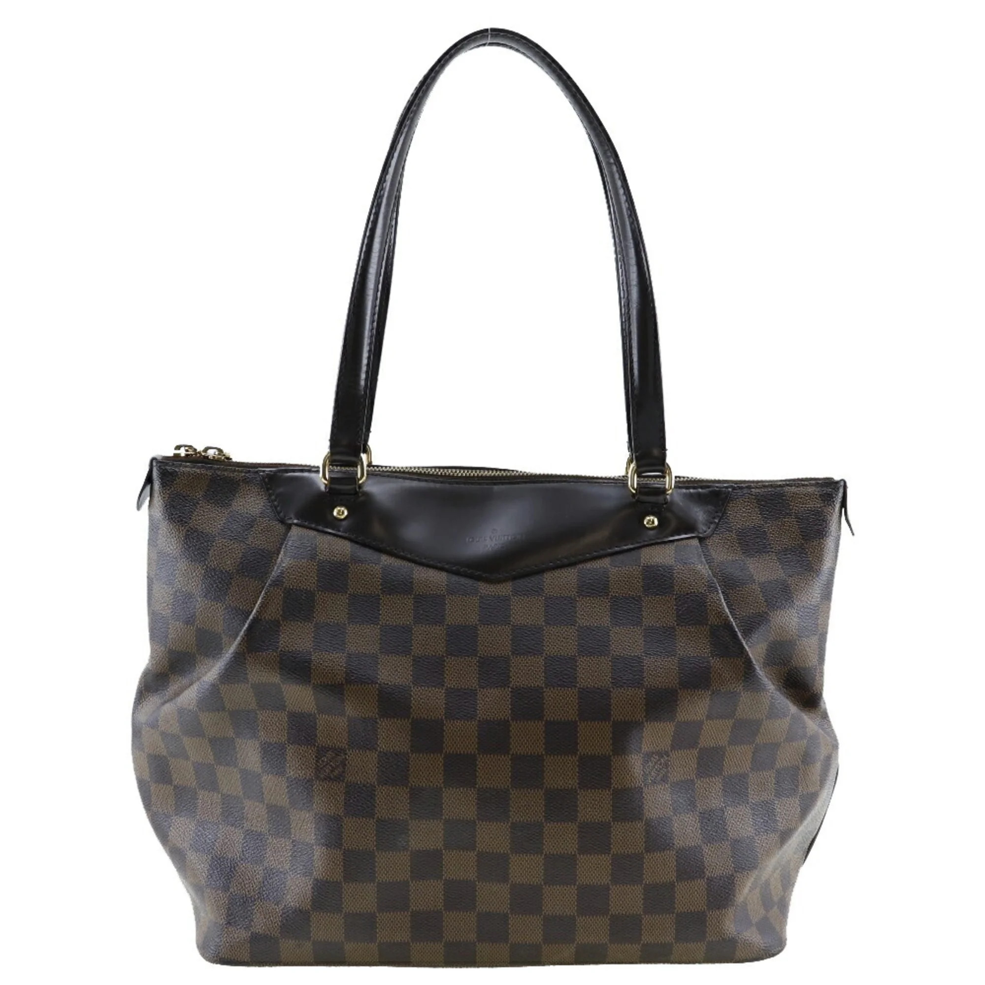 Pre-Owned LOUIS VUITTON Westminster GM Shoulder Bag N41103 Damier Canvas Made in France 2013 Brow... | Walmart (US)