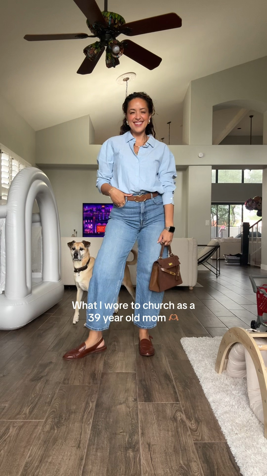 I wish you can see the mess in my room that it took to get to this outfit 😅 #momsofinstagram #momsover30 #momstyle #momoutfits #momoutfitinspo

#LTKMidsize #LTKStyleTip #LTKTall