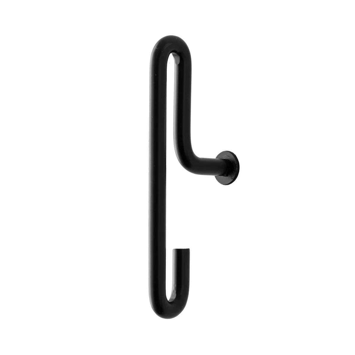 Moebe Wall hook 2 pcs, small, black | Finnish Design Shop (FI)