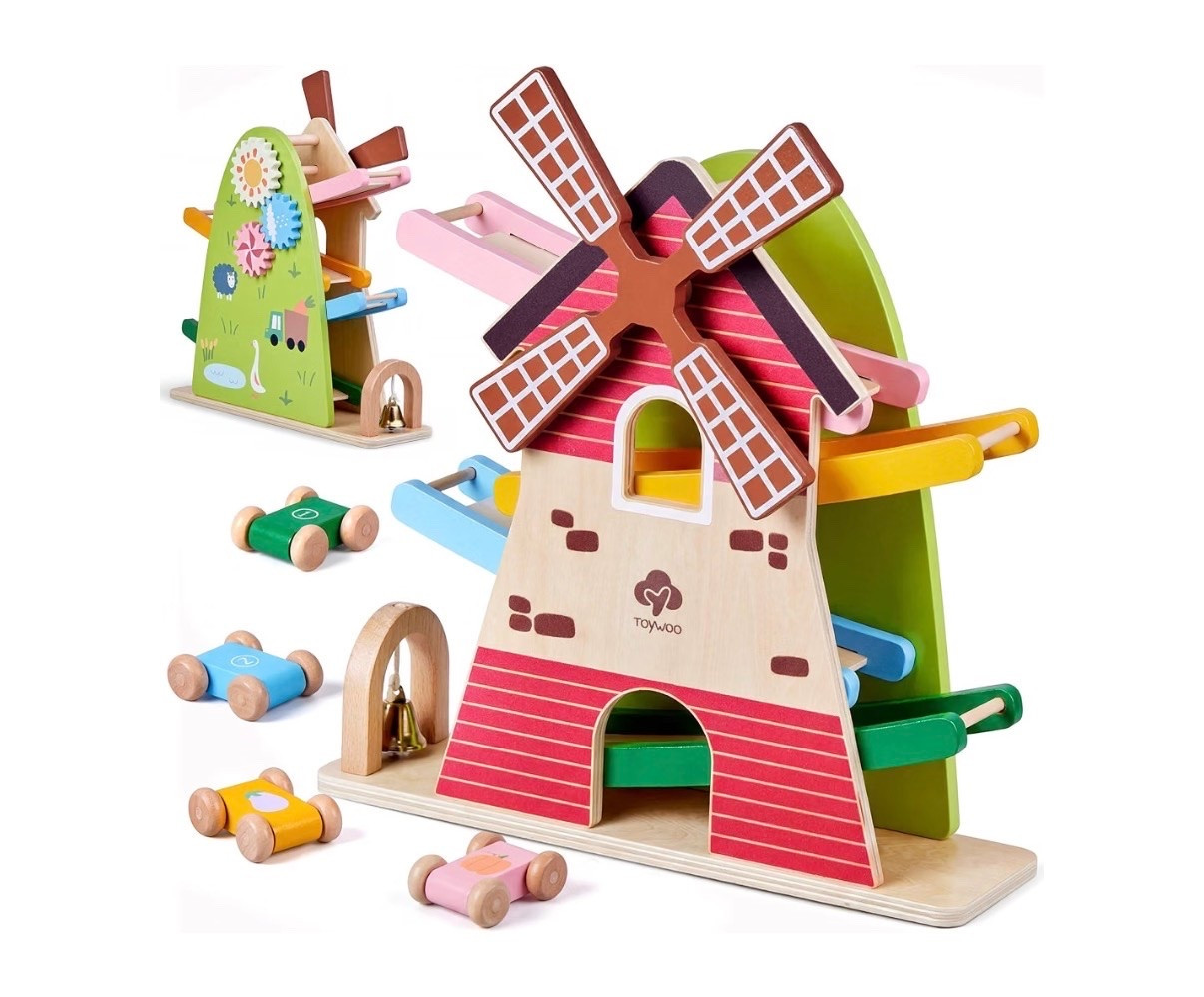 Wooden Car Ramp Toy with Windmill - Montessori Toys for 18+ Months, 4 Level Sliding Track with 4 Mini Cars & Bell, Toddler Educational Toys for Boys Girls, Ideal Birthday/Easter/New Year Gift
Toddler birthday gift ideas
Amazon toys

#LTKKids