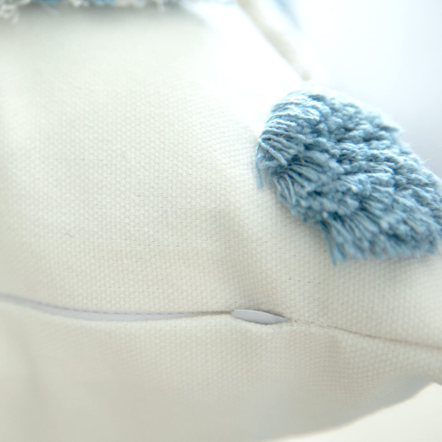 Set of 2 Cotton Woven Boho Throw Pillow Covers, Tufted Decorative Square Pillowcases Covers with ... | Amazon (US)