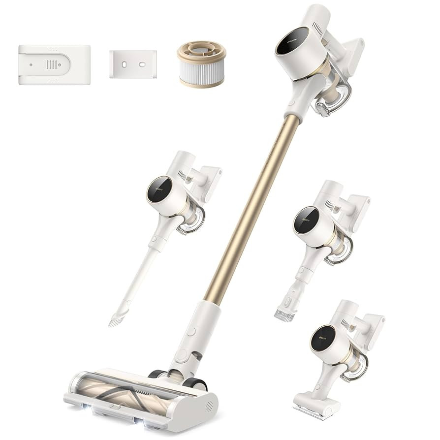 DREAME R10 Cordless Vacuum Cleaner, 120AW Powerful Stick Vacuum with Led Headlights, Anti-Tangle ... | Amazon (US)