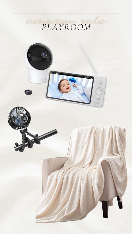 Playroom finds from the Amazon Spring sale! We use this baby monitor for Georgia. 

Amazon kids, playroom finds, kids playroom, baby room, baby monitor, cozy blanket, Maddie Duff 

#LTKkids #LTKbaby #LTKsalealert