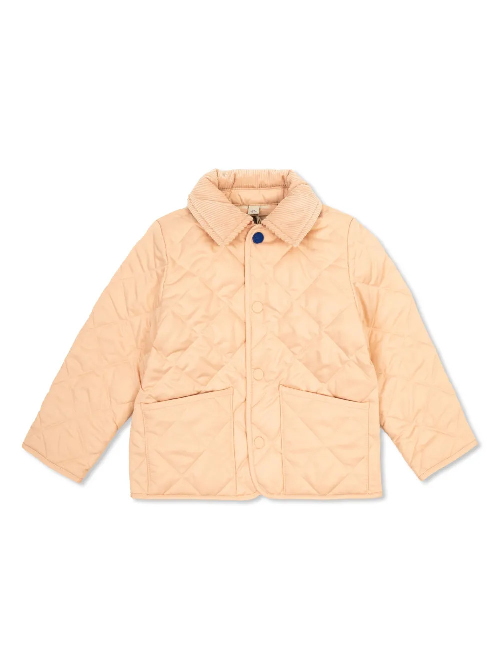 Burberry Kids quilted jacket - Pink | Farfetch Global